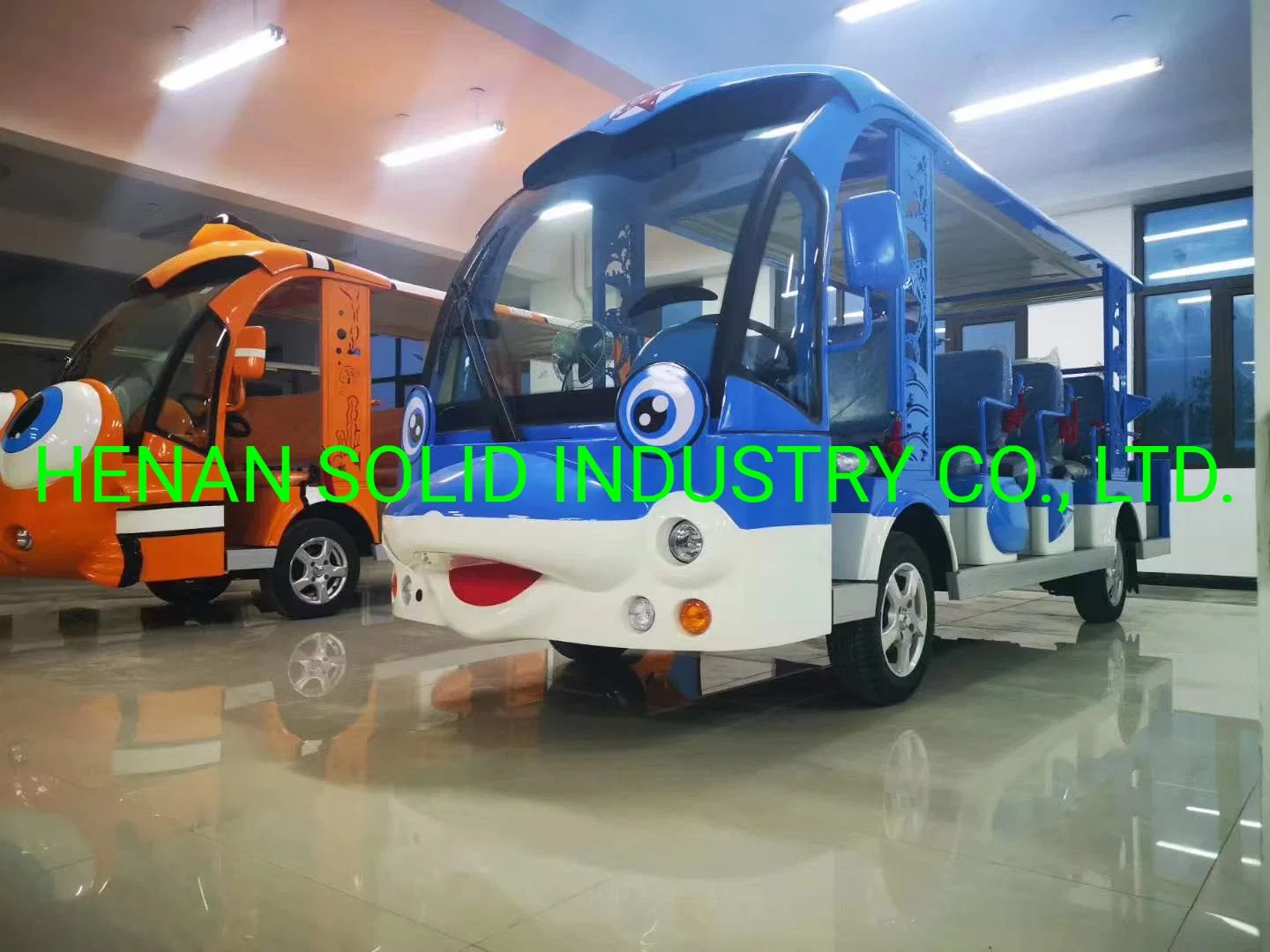 CE-Zulassung Electric Sightseeing Car / Tourist Bus mit 14/18 Plätzen für Verkauf