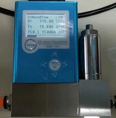 10sccm-200slm Digital Micro Controlador de caudal másico de gas no corrosivos limpio y seco