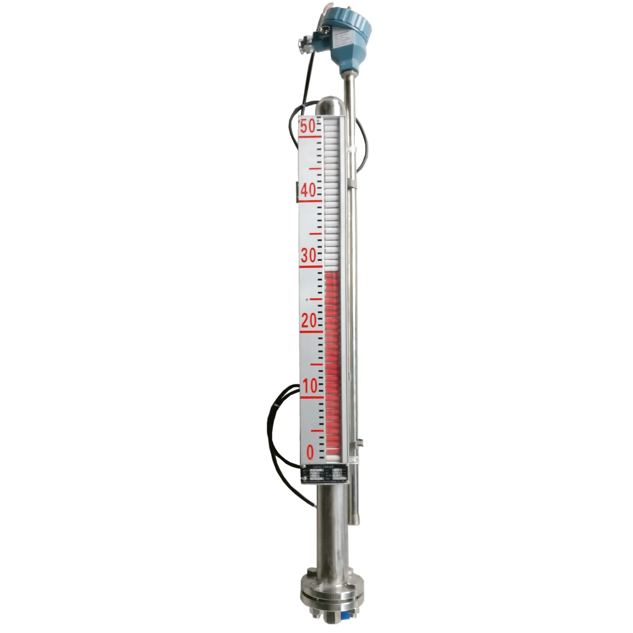 Magnetic Floater Bi-Colour Tank High Temperature & Pressure Level Gauge with Switch