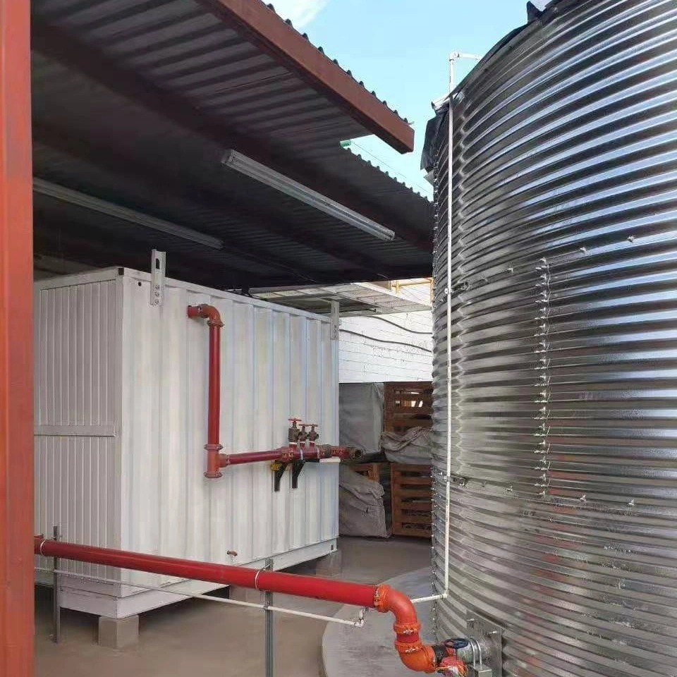 Wellpappe galvanisierter Stahlwassertank große Tanks Bewässerungstanks 1000m3