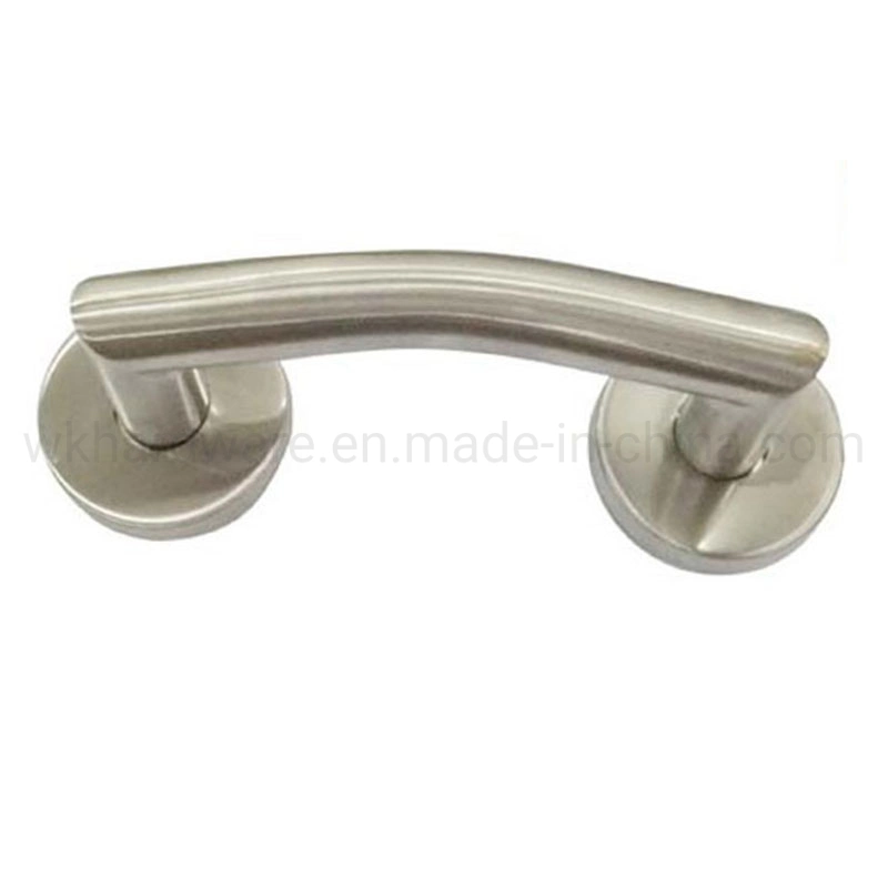 Stainless Steel Bathroom Tube Glass Door Bar Handle Door Handle Push and Pull