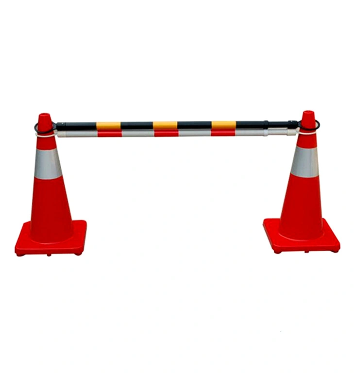 ABS Carry Convenient Adjustable Outdoor Safety Road Plastic Black Cones