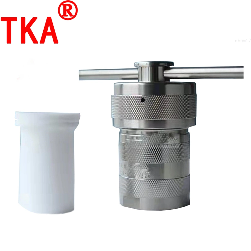 Kta 50ml Lab de acero inoxidable recubierto de PTFE reactor químico autoclave para la síntesis hidrotermal o síntesis orgánica.