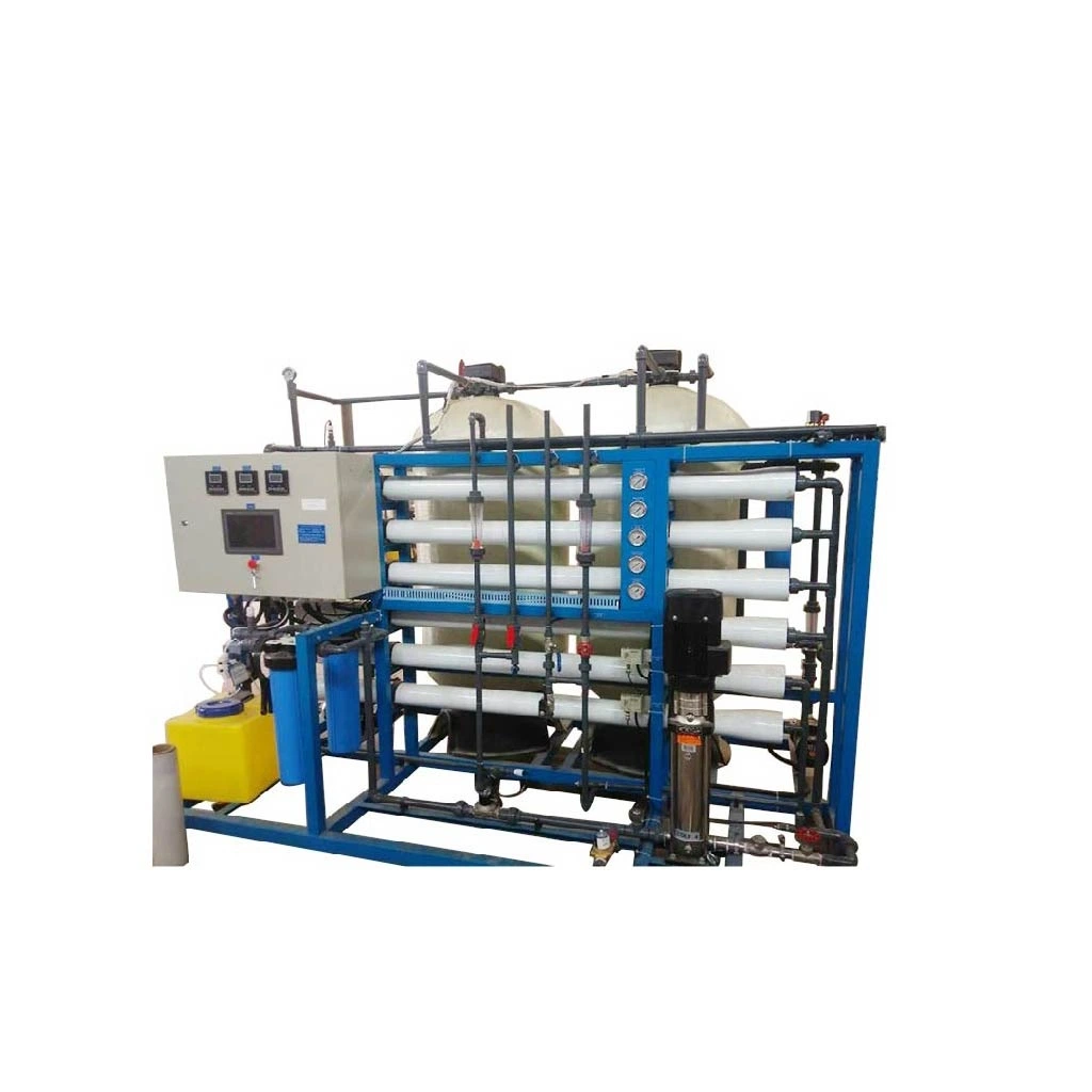 Well Water Purification for Seawater 1tph Sand Filter Stainless Steel Seawater Desalination for Boat