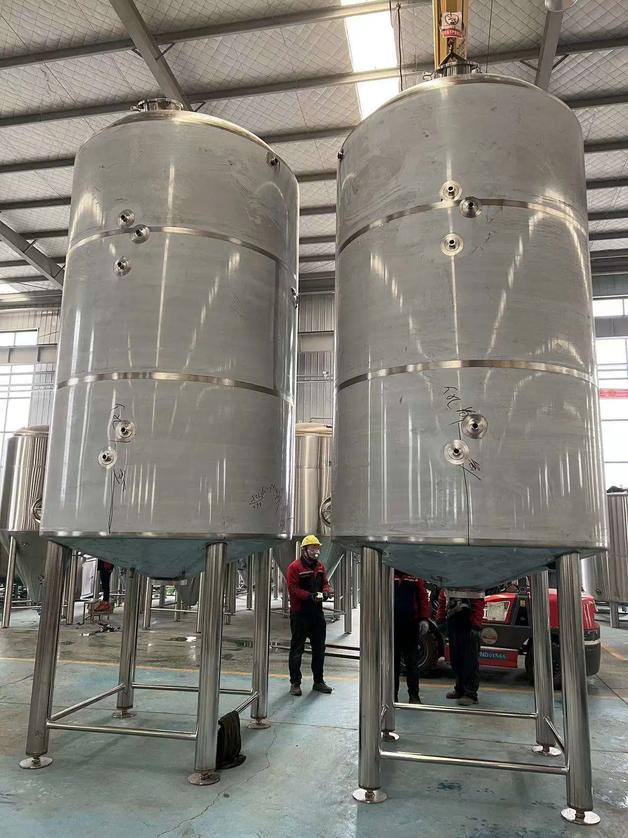 12000L tanques de fermentación La fermentación de la fábrica de cerveza cervecería Unitanks fermentador tanque