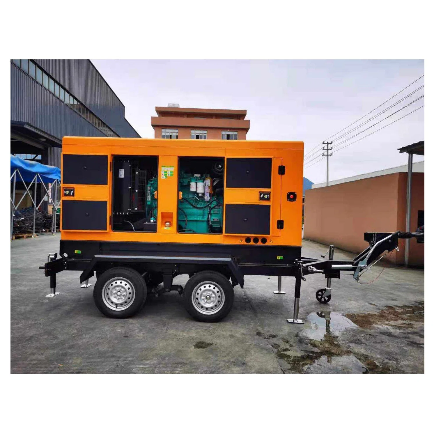 Good Service 10 kVA 10kw with Engine 80kVA Power Diesel Generator Set