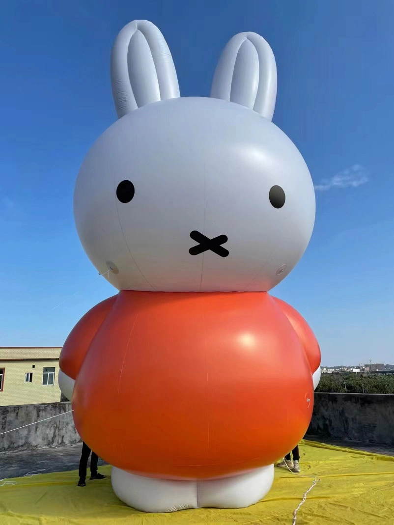 Boyi Airtight Cheap Inflatable Advertising Balloons Rabbit 3D Model B323