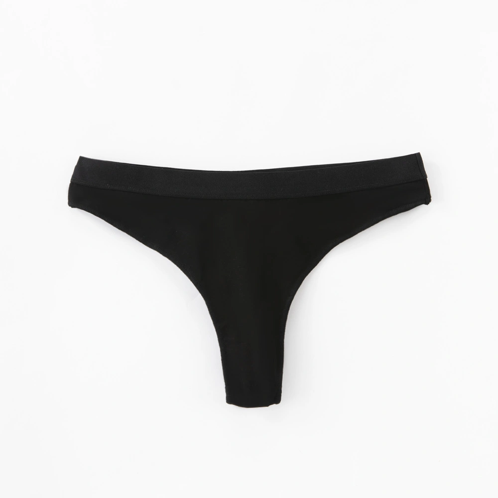 Cotton Panties para mulher cinta baixa Sexy Thong Invisible confortável Triangle Calças