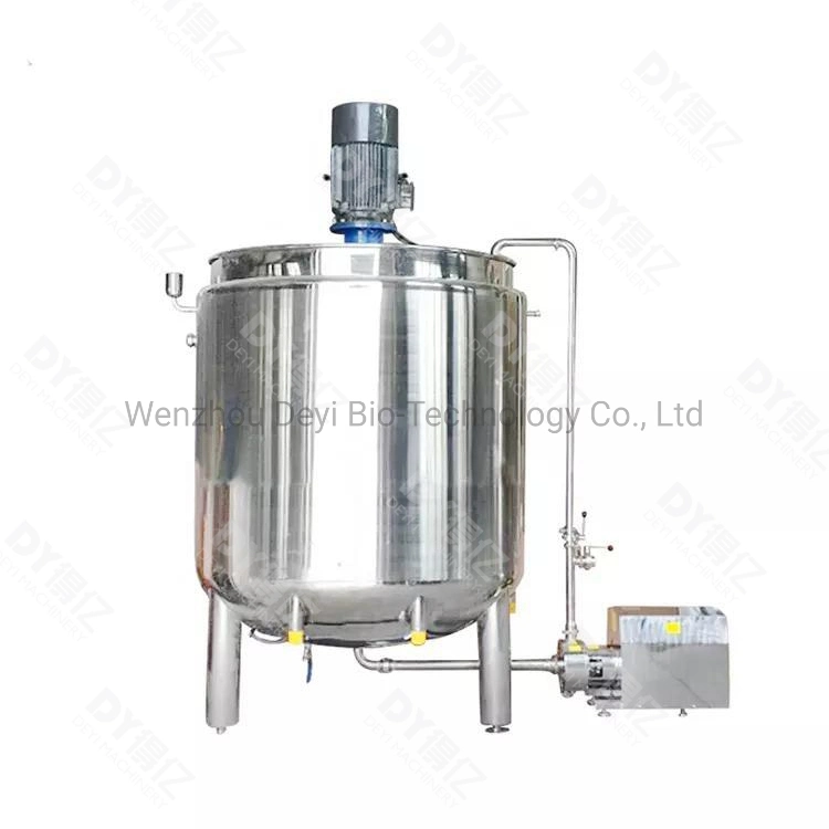 Stainless Steel Emulsifying Mixing Homogenizer High Speed Dispersing Tank