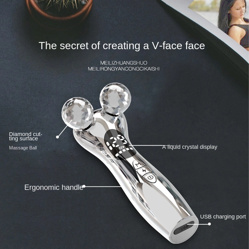 EMS Massage Eye Rolling Ball Body Shaping Micro-Current Body Sculpting Remove Eye Bag Ice Roller