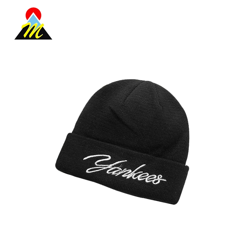 O logotipo personalizado 100% de malha de acrílico Beanie