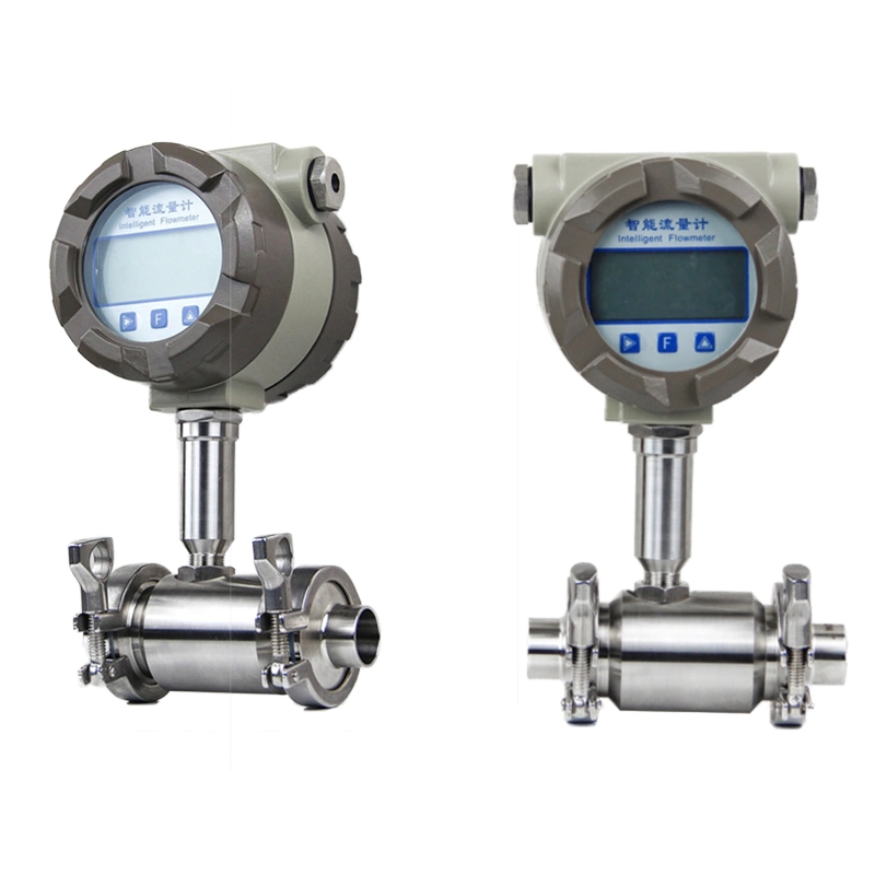 High Accuracy Stainless Steel Liquid Turbine Flow RS485 Meter Flowmeter for Water Oil Alcohol