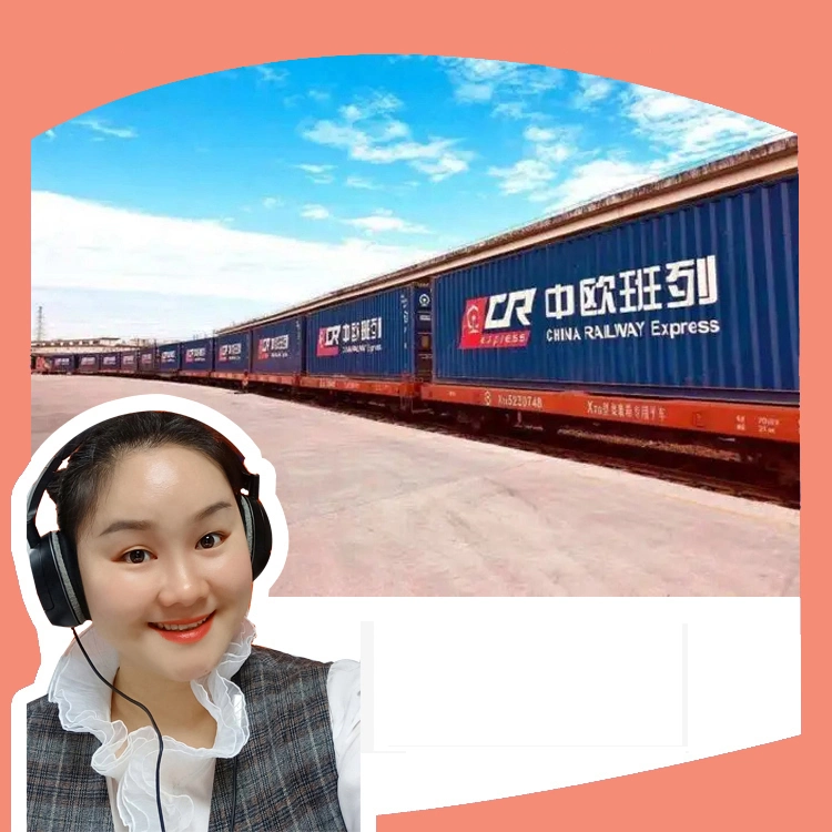 Large Cargo Freight Forwarder From China to Europe China Shipping Agent Rail Shipping