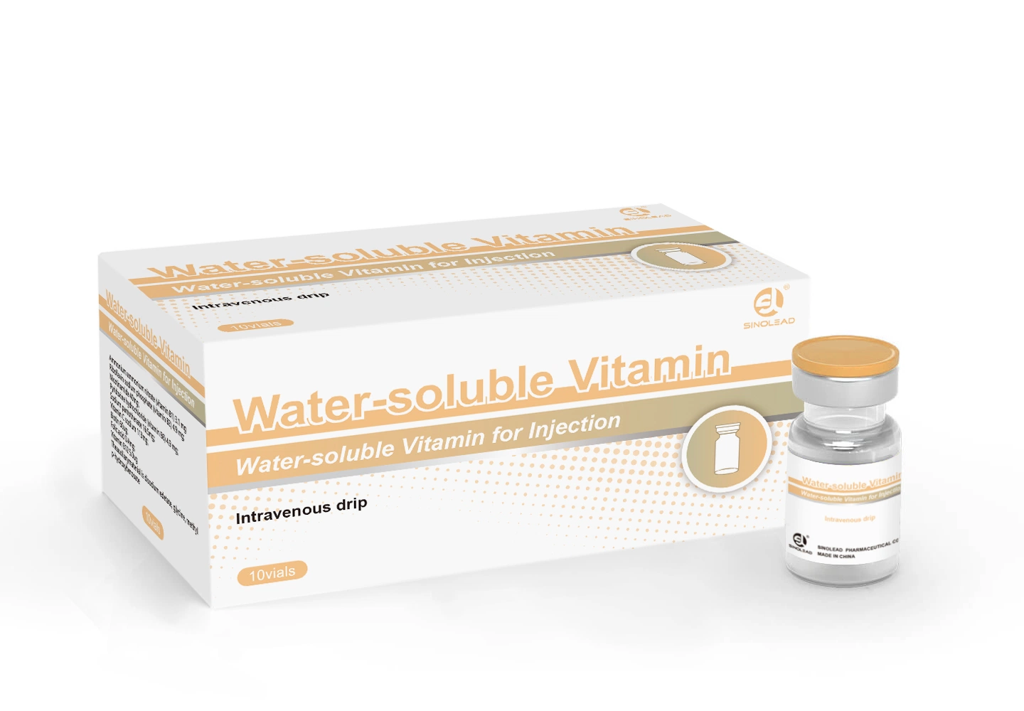 Wasserlösliches Vitamin für Injektion