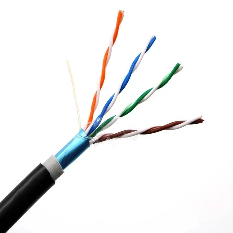 Outdoor Cat5 FTP Single Shield 24AWG Customized Specification High Transmission Cable and Original Factory Price