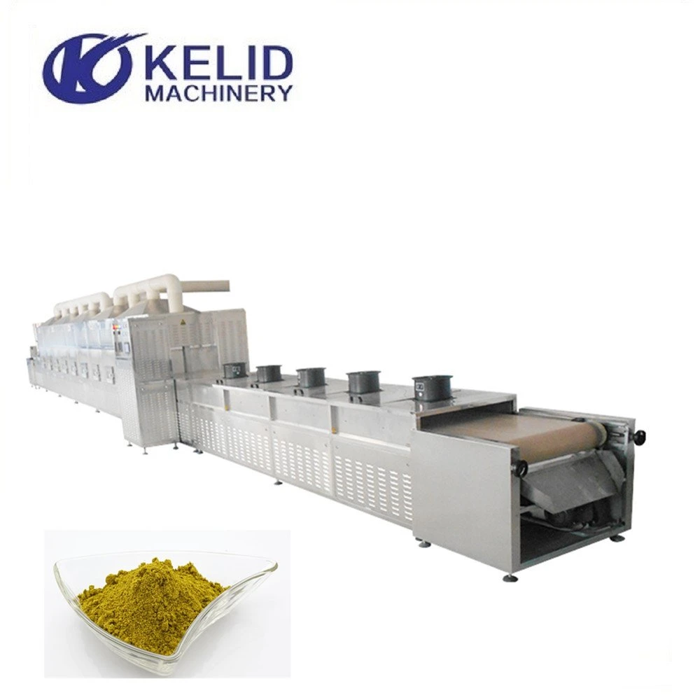 Dried Vegetables Spring Onion Powder Microwave Sterilization Equipment