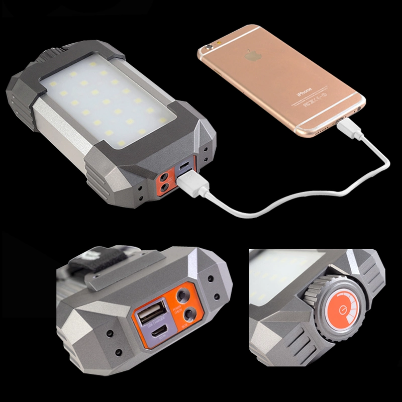 Portable Brightness LED Torch with USB Charger