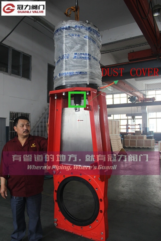 Wafer Type Slurry Knife Gate Valve for Solid Media