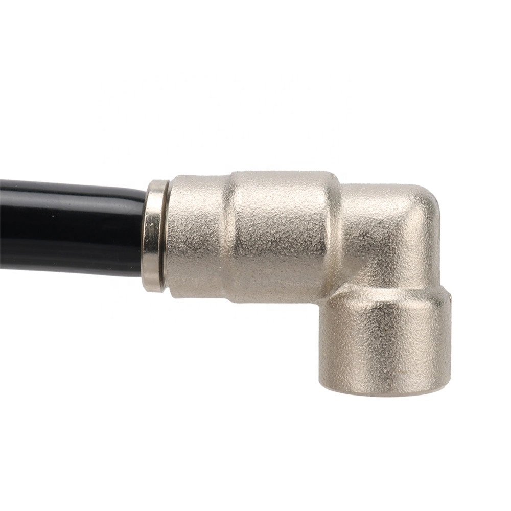 1/8" Rosca fêmea de 3/8" ETE/conector de cotovelo do bico de atomização 9.52mm do adaptador de acoplamento