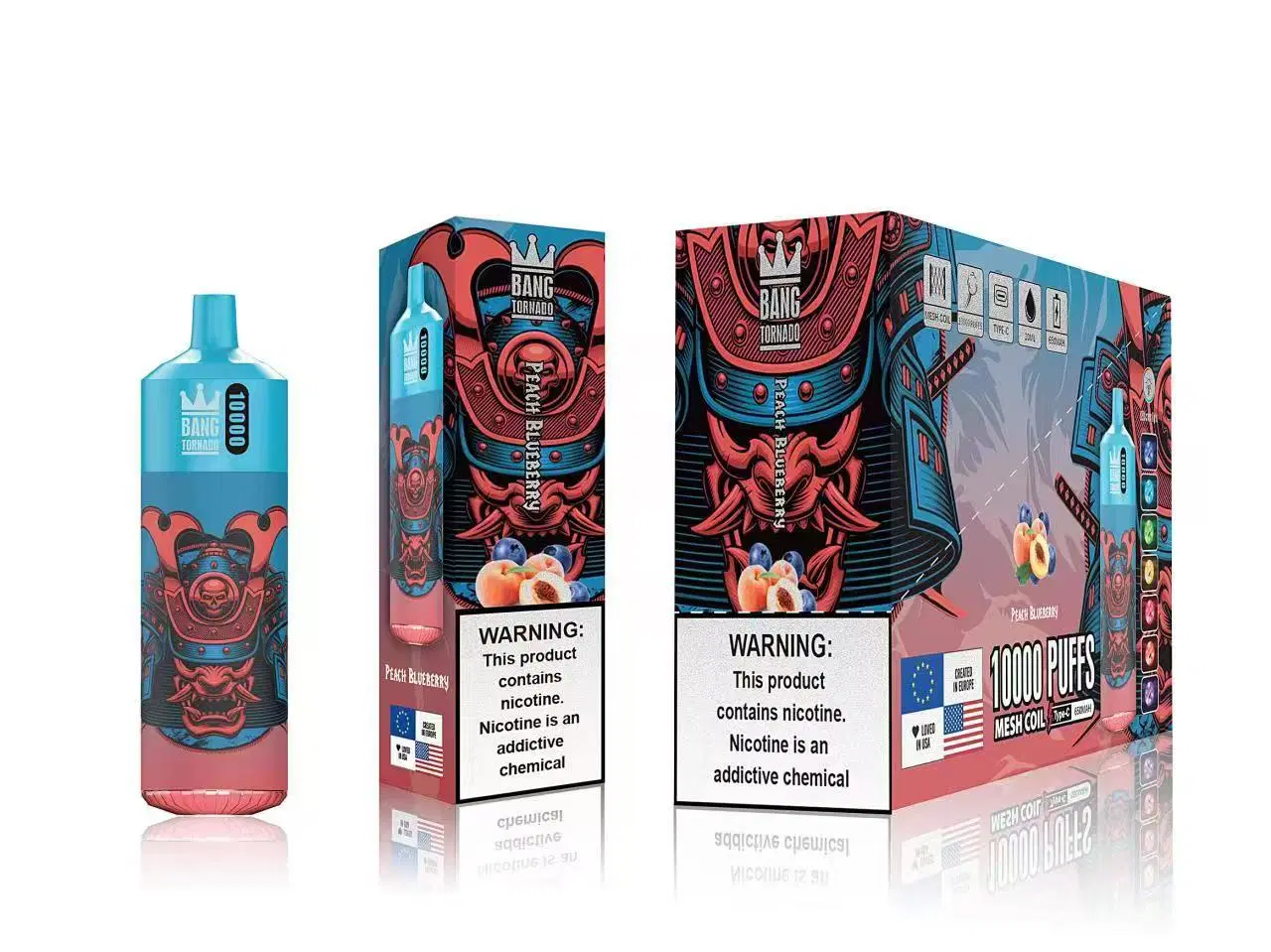 Bestseller Bang Tornado 10000 Puffs Einweg-Vapes R und M Tornado 9000 10000 Puff Bar Pods Wholesale Vape E Cigarette Factory OEM/ODM