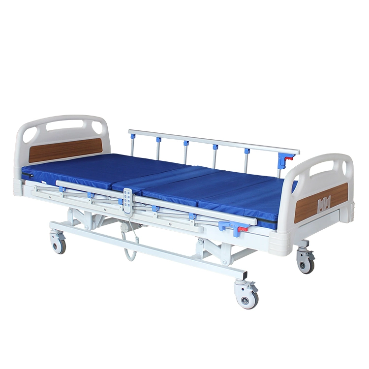 Nursing Home Care Height Adjustable Three Functions Clinic Patient Medical High Low Electric Hospital Bed