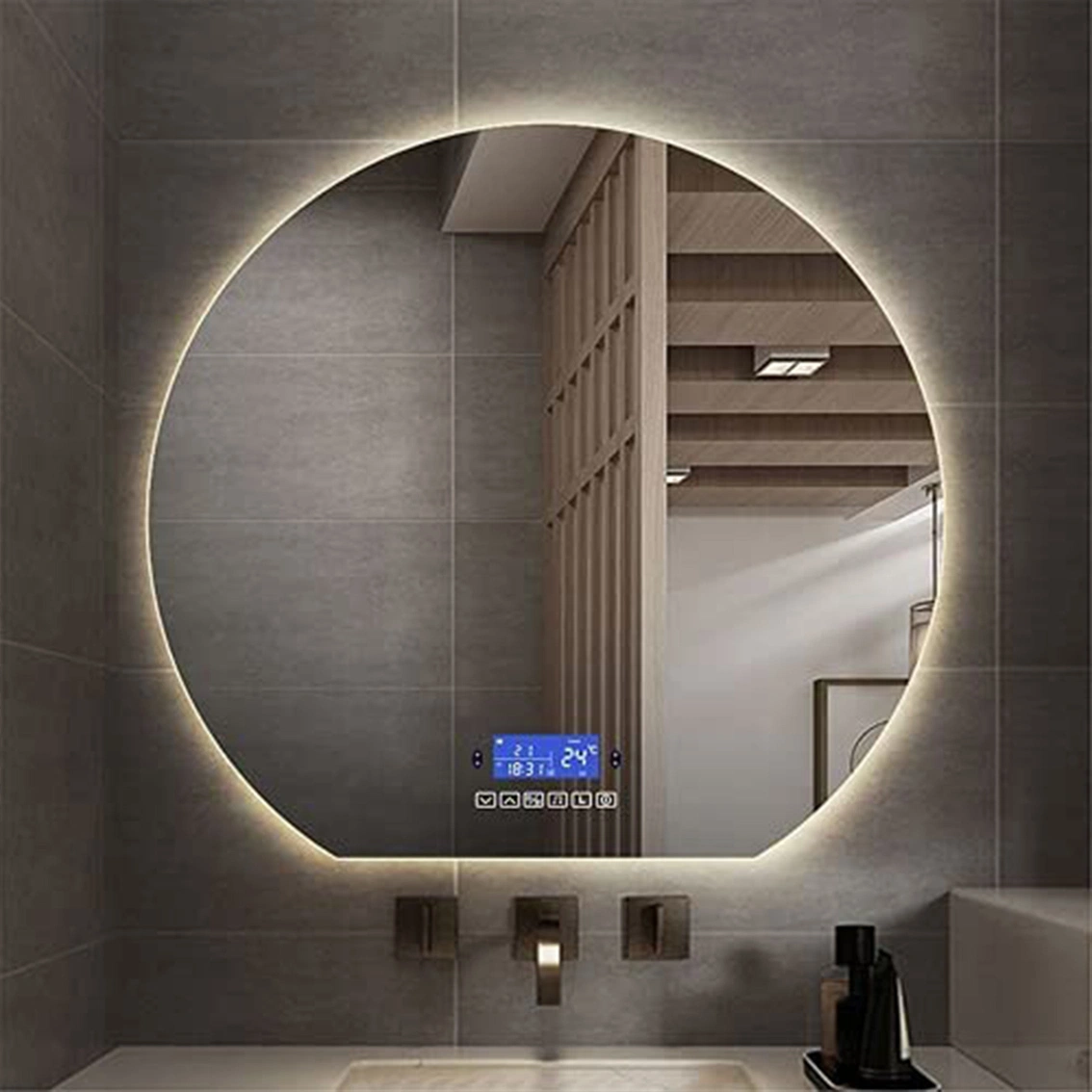 ETL Certificated Smart LED Mirror Bathroom Furniture/ LED Sensor Mirror/Smart Home Furniture