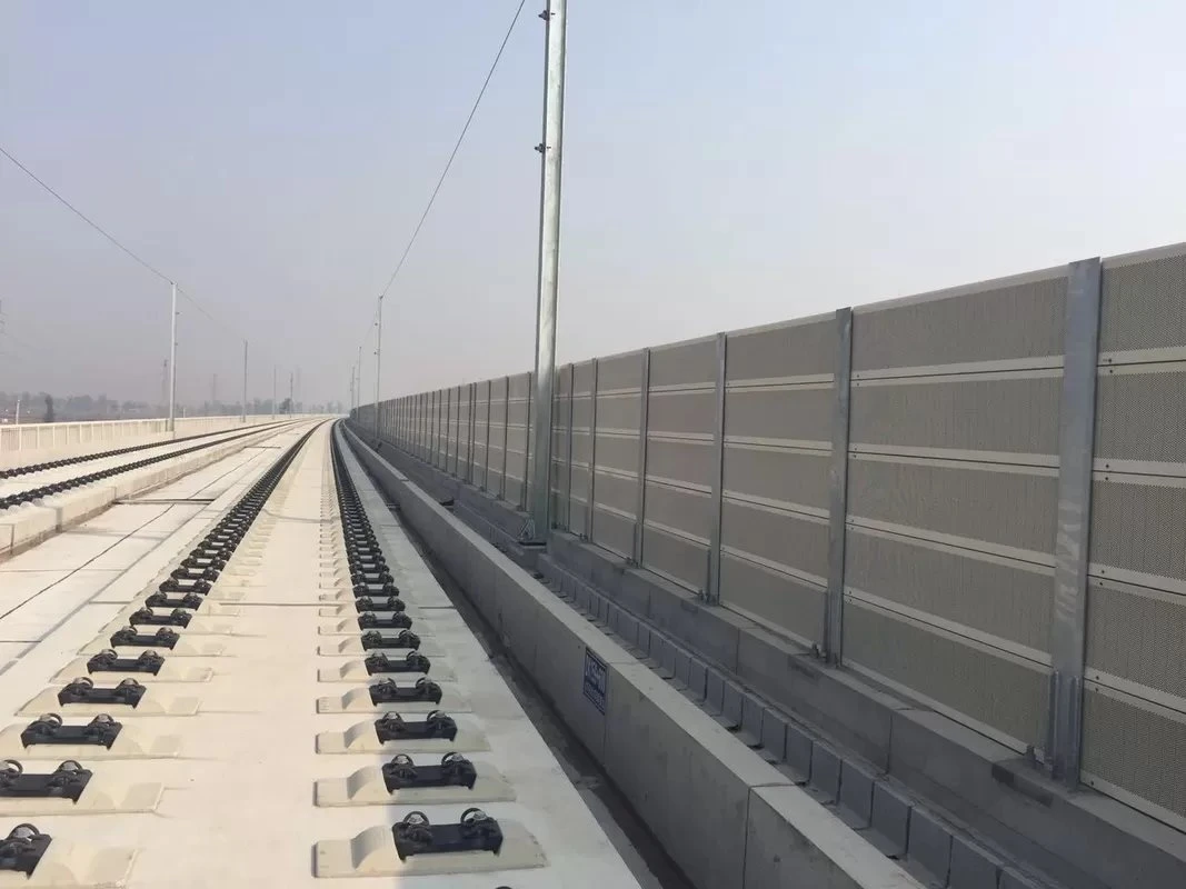 Noise Barrier Sound Barrier Wall Highway Metal Noise-Proof Wall