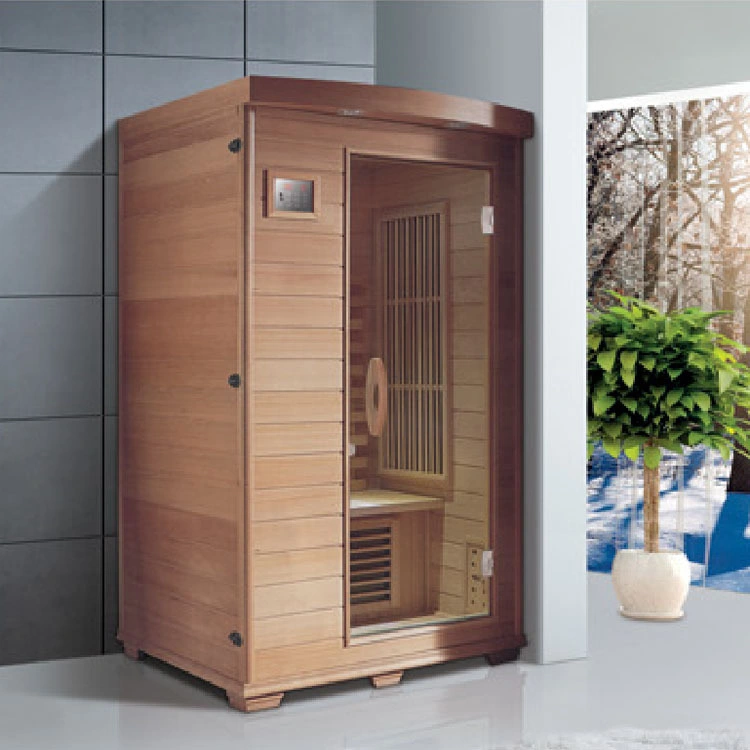 La sueur s'adapter à 1 Personne 1 Personne salle de bain Baignoire Douche Spa Sauna sec en bois