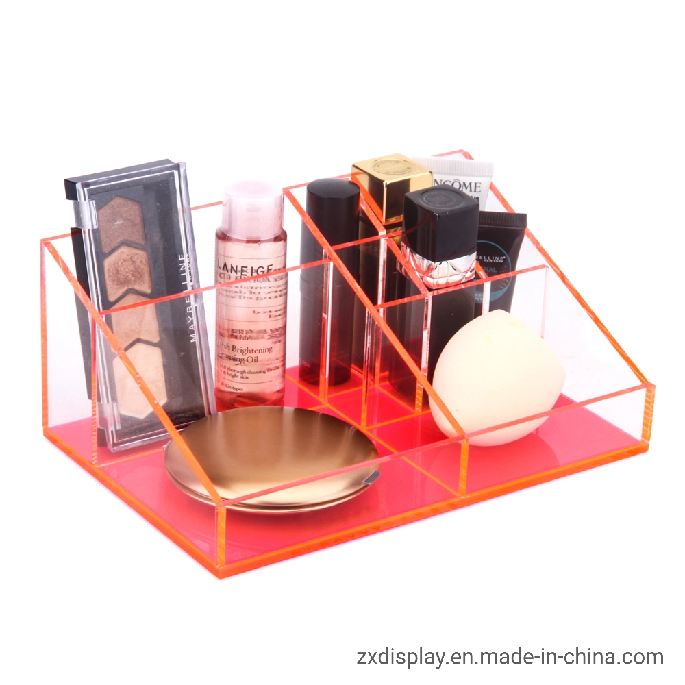 Acrylic Neon Color Cosmetics and Beauty Tools Storage Box