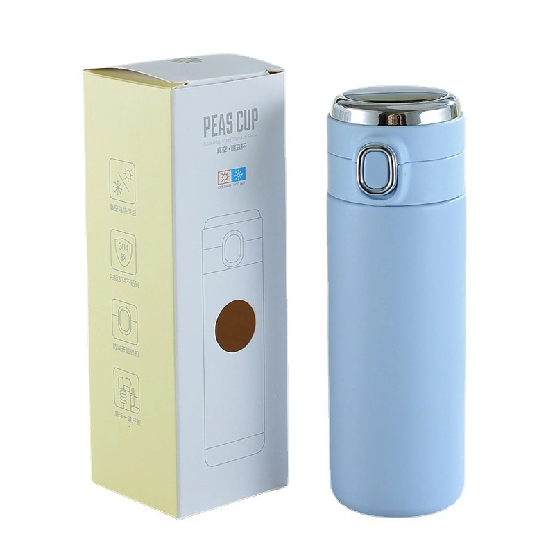 2023 Customized Digital Stainless Steel Tumbler Vacuum Flasks Thermo Smart Water Bottle with LED Temperature Display