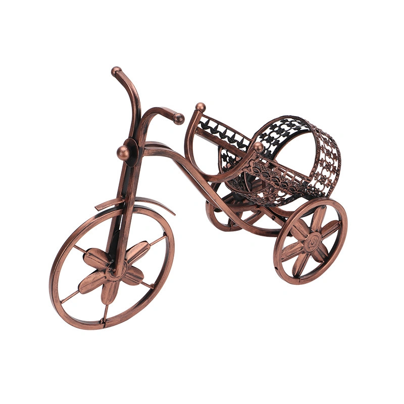 Винный стенд европейского стиля Creative tricycle Wine Frame из кованого железа