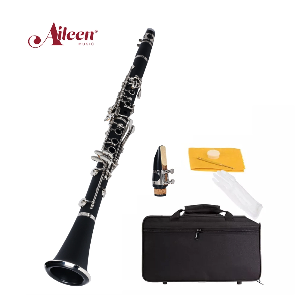 Clarinete professional 17 Key Bakelite Body Clarinet Musical Instrument with Case (CL-G4540N)