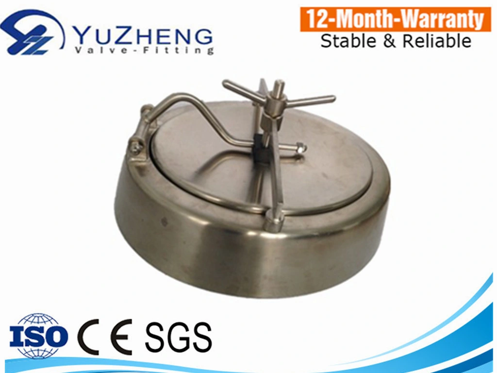 Sanitary Stainless Steel Round Tank Manhole Cover