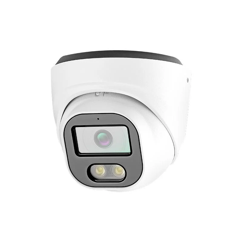 5MP Hicotek domo exterior IP66 IP CCTV Cámara de seguridad en Domo Poe Audio integrado el micrófono de detección de movimiento del vehículo humano