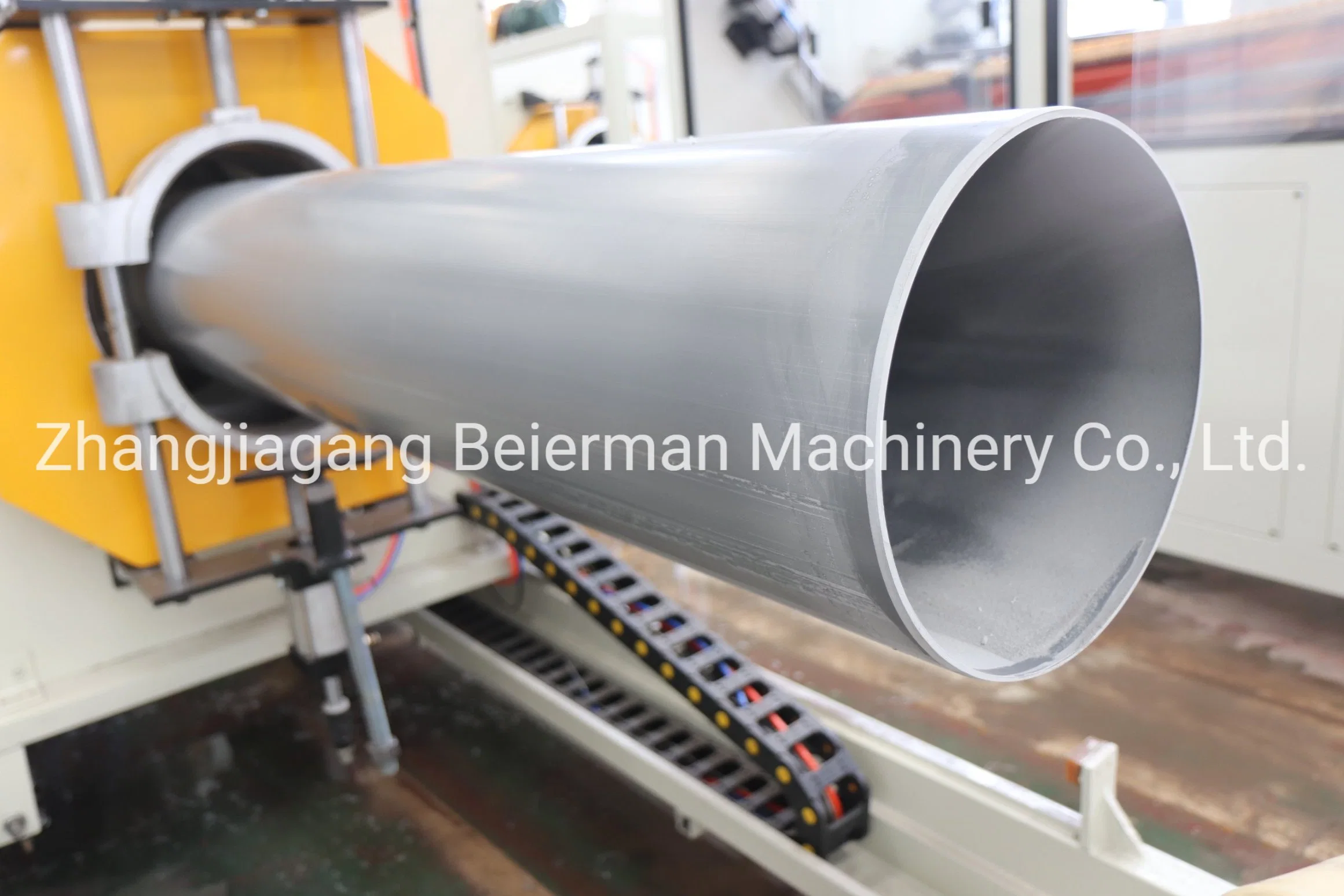 Beierman Sjsz Series Twin Screw Extrusion 125mm-250mm PVC UPVC Pipe Machine Line Plastic Pipe Production Line with Ring Type Socketing Machine