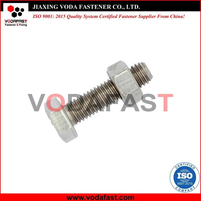 Vodafast ISO 4017 DIN 933 Hex Bolt Class 5.8 Yellow Zinc Plated