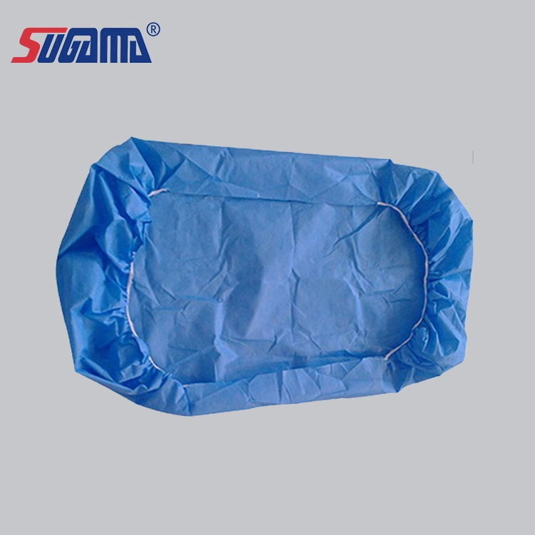 Disposable Non Woven Bed Cover Sheet with Elastic for Medical Hospital