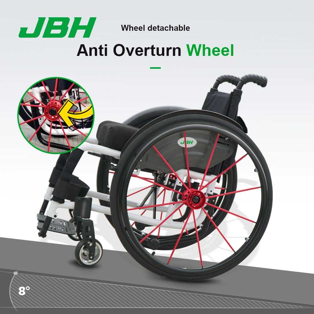 Hot Sale Light Quick Release Manual Foldable Large Wheel S002 Sports Wheelchair