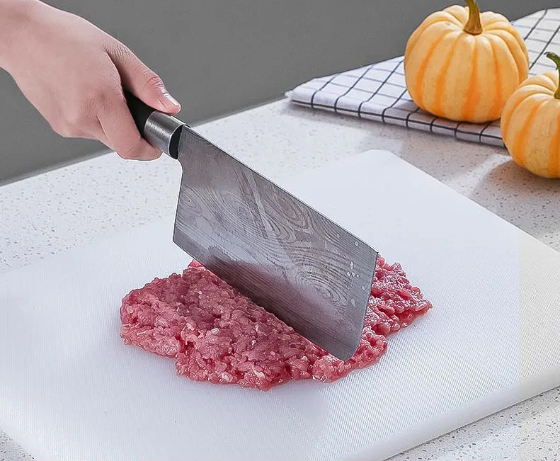 Built-in Handle Comfortable Lifting Kitchen Cutting Board with PE Chopping Blocks Board