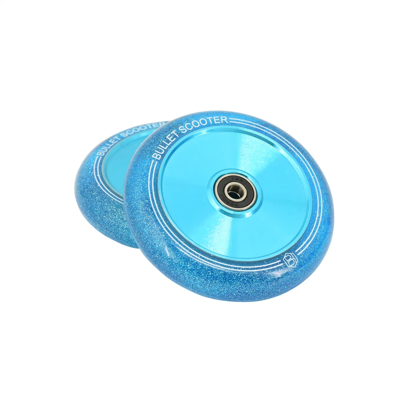 Hot Selling Wholesale/Supplier Kids Kick Scooter Outer Wheel Replacement Stunt Scooter Wheels Freestyle PU Wheels 110mm/120mm