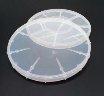 Silicon Wafer Box - 4 Inch Single Wafer Carrier, Including Container, Cover, Spring