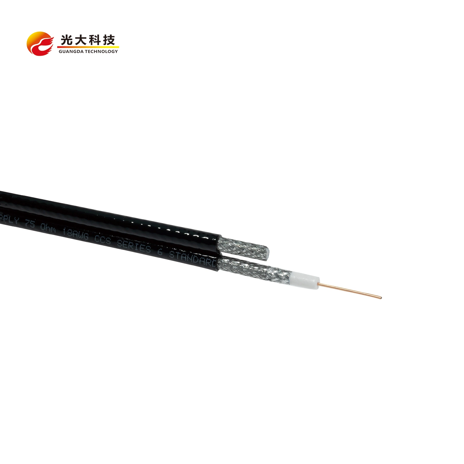 STP UTP FTP Transmission Line for Radio Frequency Signal Computer Network Sheild Communication RG6 Rg58 Rg59 Rg11 Customized Coaxial Cable