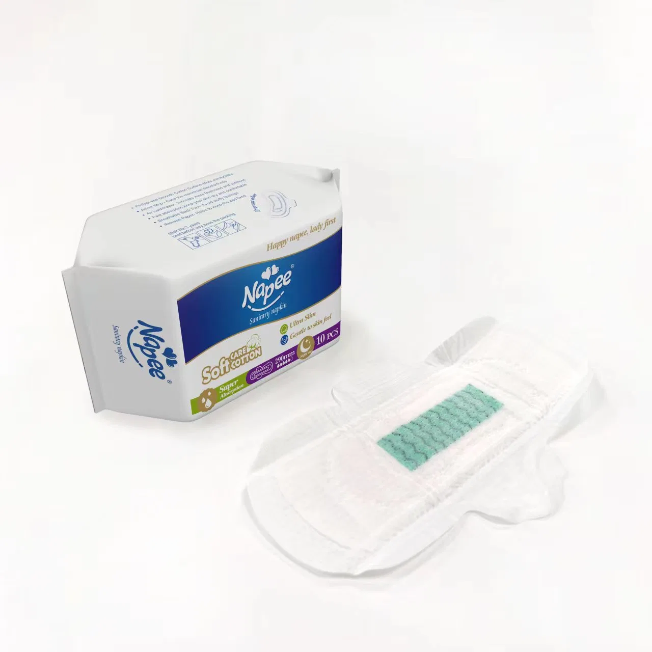 Anion Sanitary Napkin for Day Use Sanitary Towels Sanitary Pads Ultra Thin OEM Private Label Always Laurier
