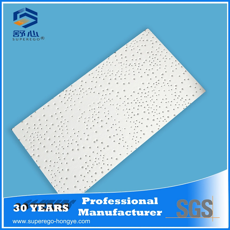 High quality/High cost performance  Acoustic Mineral Fiber Ceiling 603X603X12mm, 15mm, 18mm, 20mm