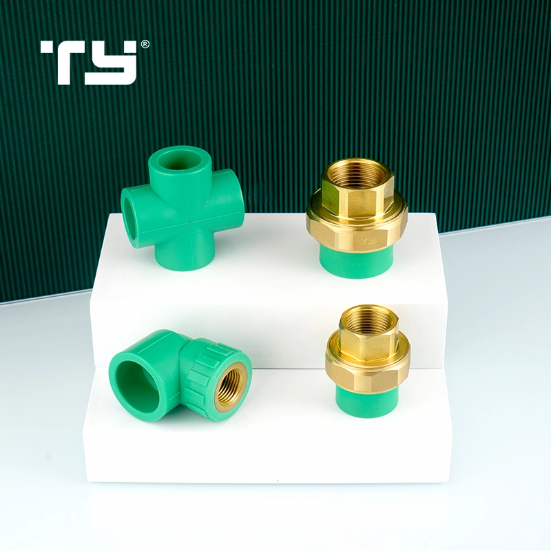 Cross High quality/High cost performance PPR Plastic Pipe Fitting for Water Famous Brand