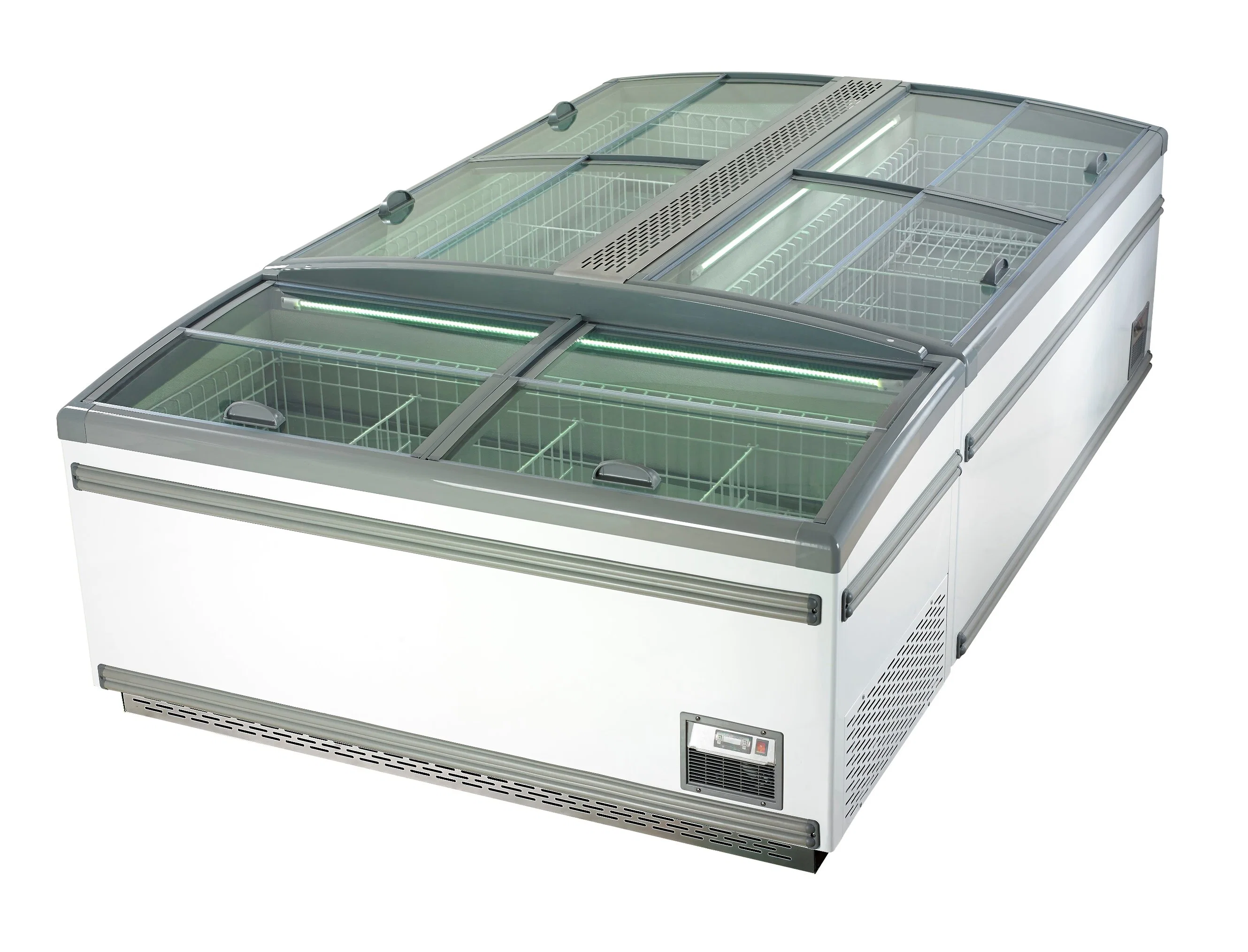 Freestanding Larder Fridge Length 1850mm Digital Controller Temperature Range -18 -23 Degree White Chest Freezer