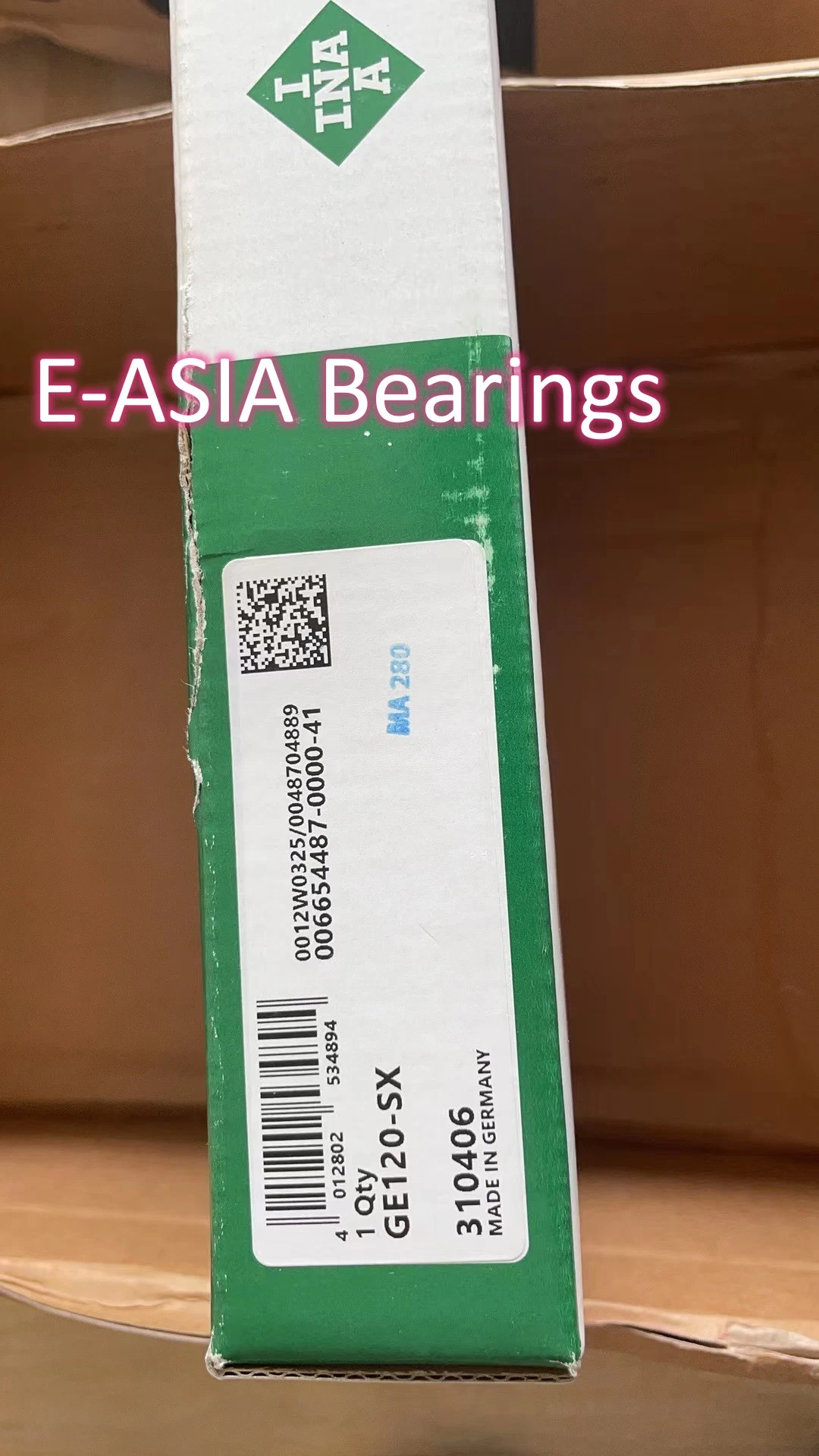 Fql080 Factory Sales High quality/High cost performance  Spherical Plain Bearing Ge120 -Sx Bearings