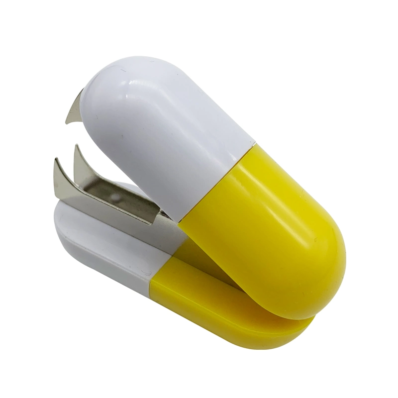 Novelty Staple Pill Staple Pharma Promotion Pill Shaped Plastic Staple