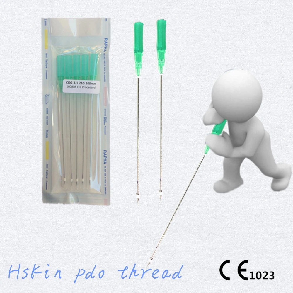 New Products Korea Other Medical Comsumables Surgical Pdo Lifting Thread Needles Mono 26g 27g30g 25mm38mm 50mm90mm