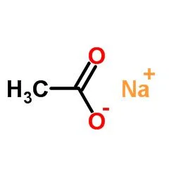 Food Grade 127-09-3 Anhydrous 6131-90-4 Trihydrate Pure Powder Sodium Acetate